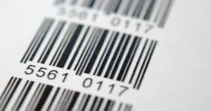 Etiqueta BOPP com código de barras para identificação de produtos